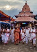 Shri Bhangra Mahamay Utsav 2022 - Shri Laxminarayan Mahamaya Temple Ankola Karnataka Visit and Darshan by H H Swamiji